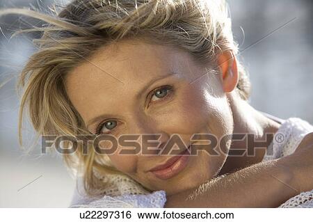 Portrait of a woman View Large Photo Image Stock Photograph - Portrait of a woman. Fotosearch