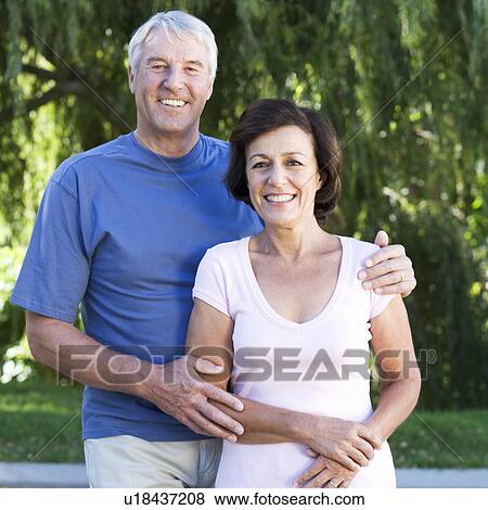 Portrait of a senior couple View Large Photo Image Stock Photo - Portrait of a senior couple. Fotosearch