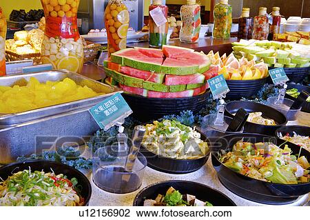 Different kinds of food serving in the restaurant, Restaurant View Large Photo Image Stock Image - Different kinds of food serving in the restaurant, Restaurant. Fotosearch