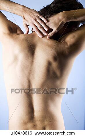 A young man, back view View Large Photo Image Stock Photograph - A young man, back view. Fotosearch