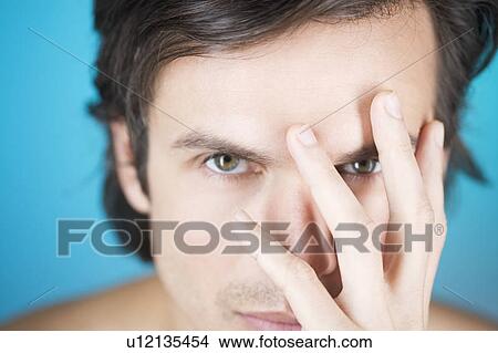 Picture - Portrait of a young man. Fotosearch