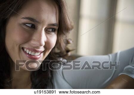Portrait of a young woman View Large Photo Image Stock Image - Portrait of a young woman. Fotosearch