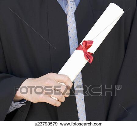 Stock Photo - A graduate, close-up. Fotosearch