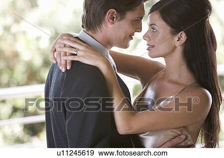 A couple dressed for an evening out View Large Photo Image Stock Photo - A couple dressed for an evening out. Fotosearch