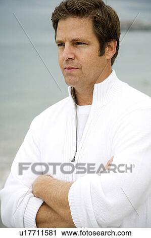 Stock Image - Portrait of a man. Fotosearch