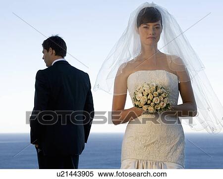 A bride regretting her marriage View Large Photo Image Stock Photography - A bride regretting her marriage. Fotosearch