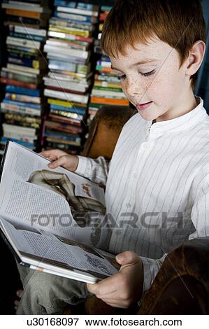 boy reading book View Large Photo Image Stock Photo - boy reading book. Fotosearch