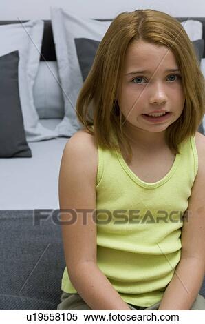 Young Girl Showing
