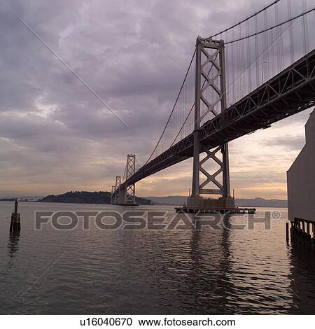 Stock Image - Bay Bridge San Francisco. Fotosearch