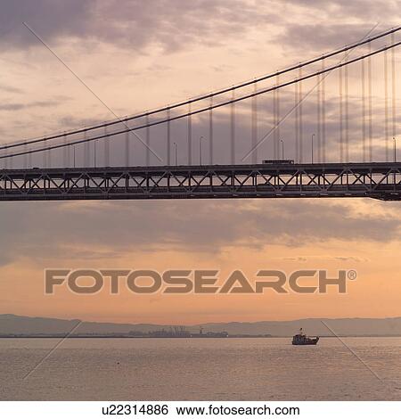 Bay Bridge San Francisco View Large Photo Image Stock Photograph - Bay Bridge San Francisco. Fotosearch