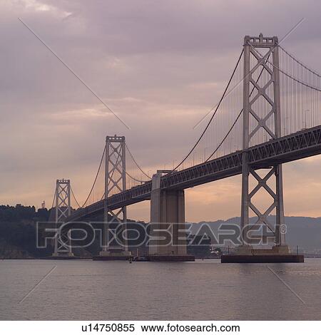 Bay Bridge San Francisco View Large Photo Image Stock Photography - Bay Bridge San Francisco. Fotosearch