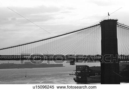 Brooklyn Bridge, New York City View Large Photo Image Stock Photography - Brooklyn Bridge, New York City. Fotosearch