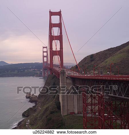 Golden Gate Bridge View Large Photo Image Stock Image - Golden Gate Bridge. Fotosearch