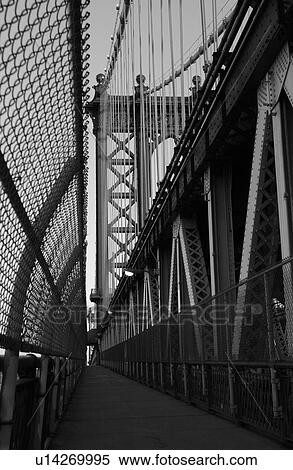 Stock Photography - New York City - view from Manhattan Bridge. Fotosearch
