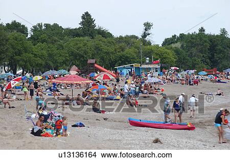 Beach - Gimli, Manitoba View Large Photo Image Picture - Beach - Gimli, Manitoba. Fotosearch