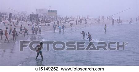 Beach on a Foggy Day View Large Photo Image Stock Image - Beach on a Foggy Day. Fotosearch