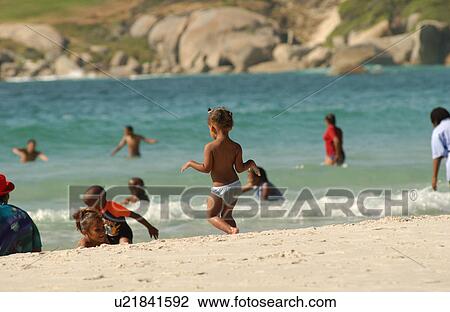 Stock Image - Capetown - Camps Bay, South Africa. Fotosearch