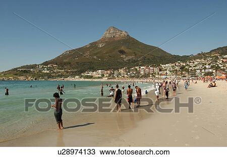 Capetown - Camps Bay, South Africa View Large Photo Image Stock Image - Capetown - Camps Bay, South Africa. Fotosearch