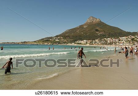 Crowd at the Beach View Large Photo Image Stock Photography - Crowd at the Beach. Fotosearch