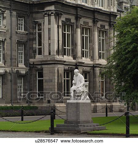 Stock Photo - Dublin, Ireland - Trinity College. Fotosearch