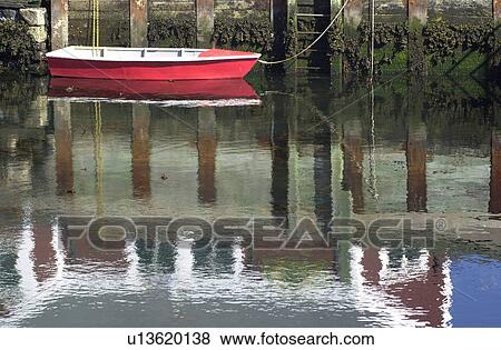 Boat at Dock View Large Photo Image Stock Photo - Boat at Dock. Fotosearch