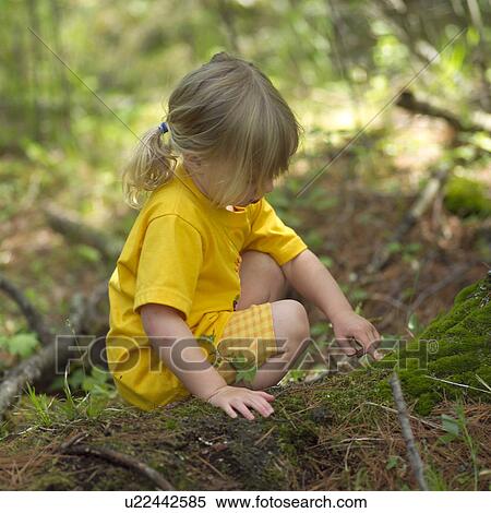 Girl Playing Outside View Large Photo Image Stock Photography - Girl Playing Outside. Fotosearch