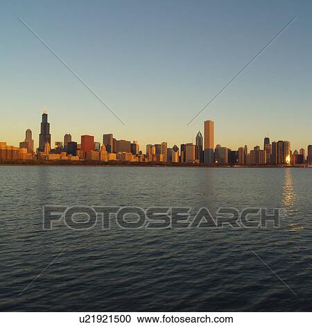 High-rise buildings in Chicago View Large Photo Image Stock Image - High-rise buildings in Chicago. Fotosearch