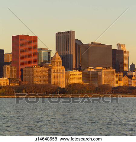 High-rise buildings in Chicago View Large Photo Image Stock Photo - High-rise buildings in Chicago. Fotosearch