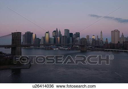 New York City - view from Manhattan Bridge View Large Photo Image Stock Photograph - New York City - view from Manhattan Bridge. Fotosearch