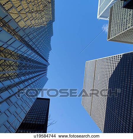 CN tower reflection in building Toronto Ontario Canada View Large Photo Image Picture - CN tower reflection in building Toronto Ontario Canada. Fotosearch