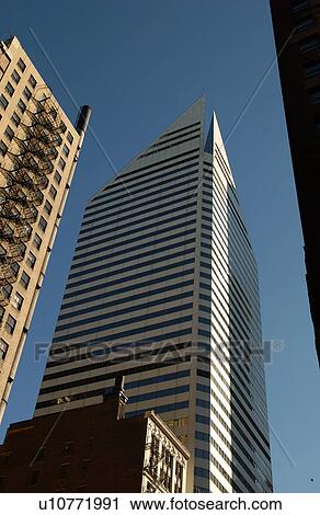 Stock Image - High-rise buildings in Chicago. Fotosearch