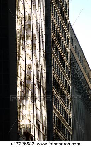 High rise buildings in Chicago View Large Photo Image Stock Photo - High rise buildings in Chicago. Fotosearch