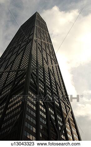 John Hancock Building in Chicago View Large Photo Image Stock Image - John Hancock Building in Chicago. Fotosearch