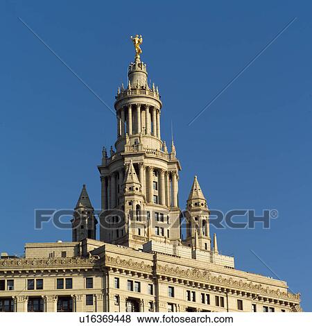 Municipal Building, New York City View Large Photo Image Stock Photo - Municipal Building, New York City. Fotosearch