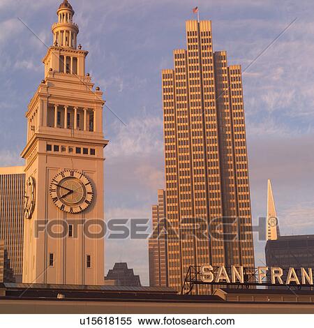 Skyline of San Francisco View Large Photo Image Stock Photography - Skyline of San Francisco. Fotosearch