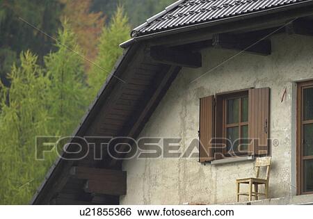 Stock Photograph - Country home in Slovenia. Fotosearch