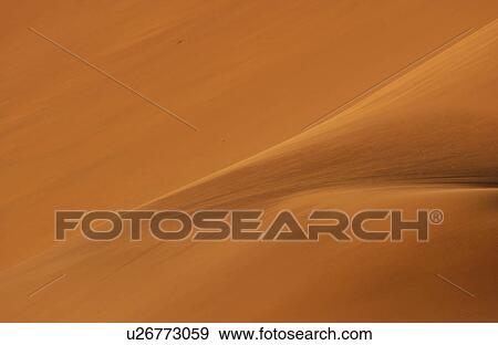 Stock Photo - Sand Dunes of Sossusvlei - Namib desert, Namibia. Fotosearch