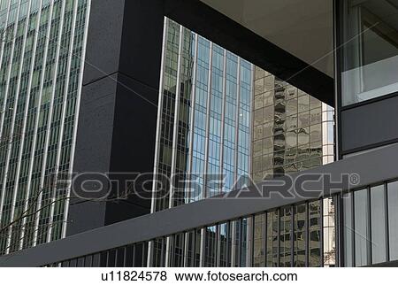 Stock Photo - Railing along building. Fotosearch