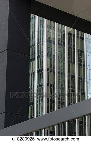Stock Photograph - Railing along building. Fotosearch