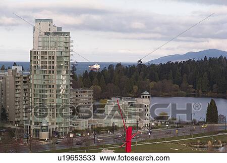 Scenice view of buildings in downtown Vancouver View Large Photo Image Stock Image - Scenice view of buildings in downtown Vancouver. Fotosearch