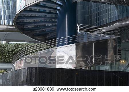 Spiral Stairway View Large Photo Image Stock Photo - Spiral Stairway. Fotosearch