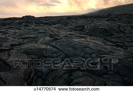 Volcano National Park - Big Island of Hawaii - hardened lava View Large Photo Image Picture - Volcano National Park - Big Island of Hawaii - hardened lava. Fotosearch