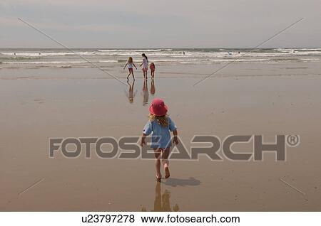 Children on beach, Pacific Rim National Park, Vancouver Island, Canada View Large Photo Image Stock Photo - Children on beach, Pacific Rim National Park, Vancouver Island, Canada. Fotosearch