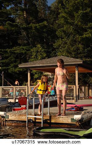 Children standing on a dock View Large Photo Image Stock Photography - Children standing on a dock. Fotosearch
