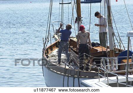 Stock Photo - Lunenberg, Nova Scotia, Canada. Fotosearch