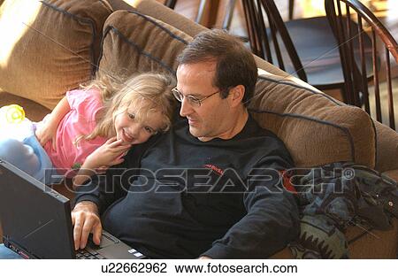 Stock Image - family life at lake. Fotosearch