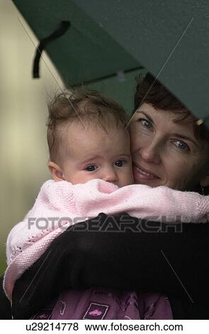 Stock Photo - Mother and Young Child. Fotosearch