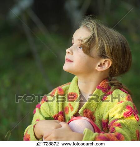 Profile of 5 - 6 year old blond girl View Large Photo Image Stock Image - Profile of 5 - 6 year old blond girl. Fotosearch