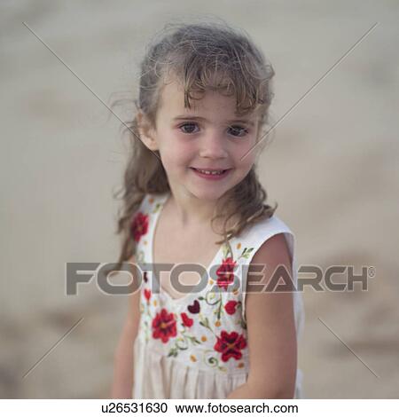 Young Girl in Dress on the Beach View Large Photo Image Stock Image - Young Girl in Dress on the Beach. Fotosearch