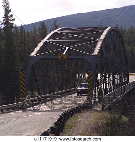 Car on bridge View Large Photo Image Stock Photo - Car on bridge. Fotosearch